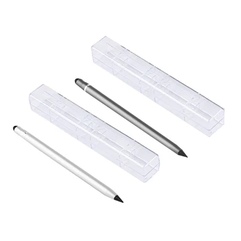 OFBK Двойная функция Everlasting Pen Металлический карандаш Емкостный стилус для профессионалов
