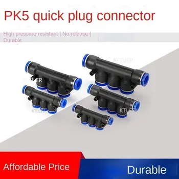 PKG Тип PKG Газовая труба Пластиковый соединитель 4 6 8 10 12 мм Пневматическая трубка уменьшенного диаметра Пневматическое быстроразъемное соединение