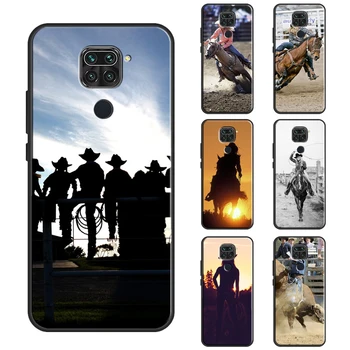 Rider Rodeo Cowgirl Fundas для Xiaomi Redmi Note 11 Pro Note 10 Pro Note 9 8 Pro 8T 9S 10S 10 9A 9T 9C Чехол
