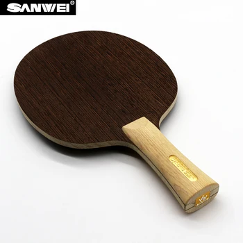 SANWEI DYNAMO Лезвие для настольного тенниса 5-слойный деревянный дизайн Ручка из японского кипариса Легкая быстрая атака ракетка для пинг-понга ракетка для биты