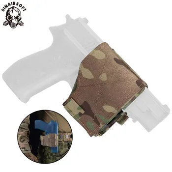 SINAIRSOFT Тактическая универсальная нейлоновая кобура для пистолета для правой руки Glock G17 G19 1911 SIGP220 для охотничьей кобуры с боевым поясом MOLLE