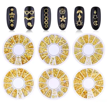 SNASAN Смешанные крошечные металлические бусины в качестве наполнителя для дизайна ногтей Силиконовая форма для изготовления ювелирных изделий Компонент Подвески Ремесленный материал