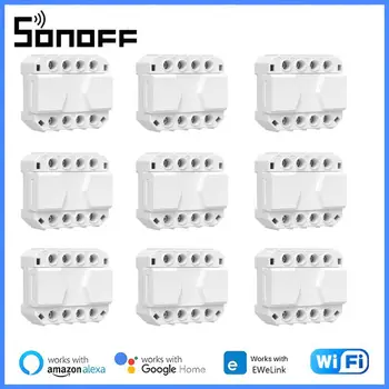 SONOFF MINIR3 / S-MATE 16A Wifi Smart Switch Mate Нет нейтрального провода Коммутатор eWelink Поддержка голосового управления Alexa Google Home