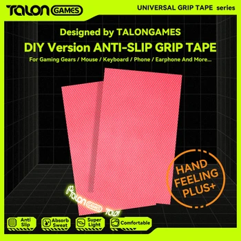 TALONGAMES Gaming Gears Версия DIY Противоскользящая лента, совместимая с универсальной лентой для игровой мыши / клавиатуры / телефона (розовая)