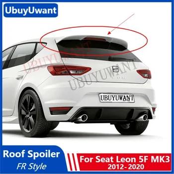 UBUYUWANT подходит для сиденья Volkswagen LEON 5F MK3 Черный спойлер 2012-2020 ABS Пластик Неокрашенная грунтовка Цвет заднего багажника Крыло Спойлер