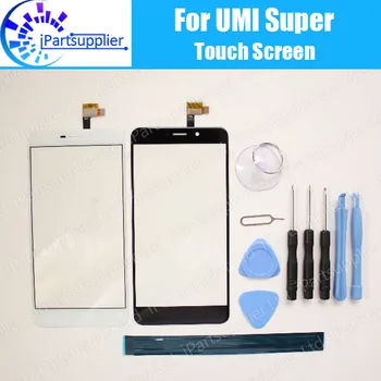  UMI Super Touch Screen Panel 100% гарантия Новая оригинальная стеклянная панель Сенсорное стекло для UMI Super + инструмент + клей