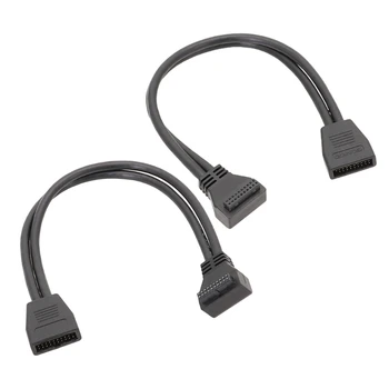 USB3.0 Встроенный удлинительный кабель Материнская плата USB3.0 19-контактный 20-контактный соединительный шнур