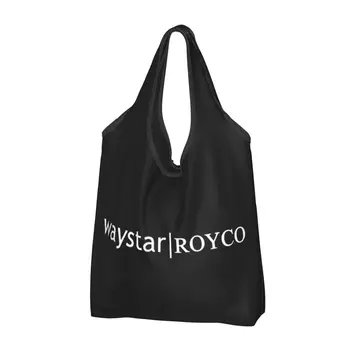 Waystar Royco Сумка для покупок Складные продуктовые сумки Мешки для вторичной переработки большой емкости Моющаяся сумка