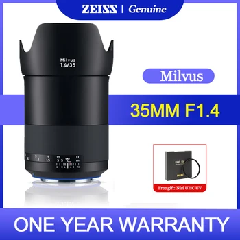 ZEISS Milvus 35mm f1.4 ZE полнокадровый объектив для зеркальной камеры Canon EF Nikon F, такой как 5D SL3 T7 D750 D810 D3x D610 Df Z CAM E2-F6 F8 S6