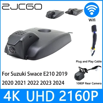 ZJCGO Dash 4K UHD 2160P Автомобильный видеорегистратор Парковка ночного видения для Suzuki Swace E210 2019 2020 2021 2022 2023 2024