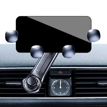  Автомобильный держатель для телефона Gravity Sensing Phone Mount для автомобиля Держатель для мобильного телефона без помощи рук Вращение на 360 градусов Автомобильный телефон Крепление для телефона