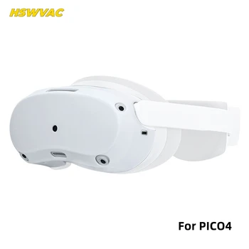 Аксессуары для гарнитуры Pico 4 VR Очки Чехол для гарнитуры с защитой от броска Мягкие рукава Силиконовый защитный чехол для Pico4
