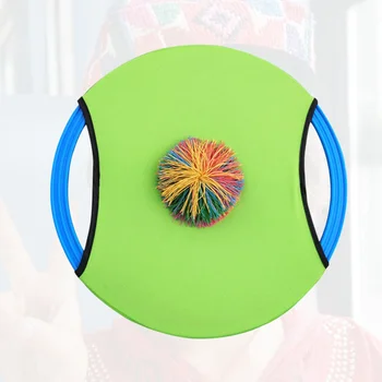 Батут Летающий диск Детская игра Паддлбол Родитель-ребенок Cama Elastica Para Niños