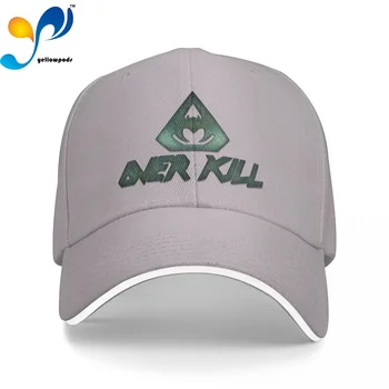 Бейсболка Мужчины Overkill Модные кепки Шляпы для логотипа Asquette Homme Папа Шляпа для мужчин Кепка дальнобойщика