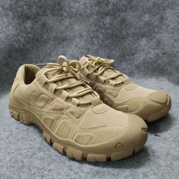 Внешняя торговля Оригинальная военная фан-обувь с низким верхом Мужская спортивная повседневная походная обувь на открытом воздухе Тактическая обувь для пустыни