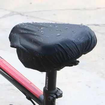 Водонепроницаемый чехол для сиденья велосипеда Седло для велосипеда Эластичный защитный чехол от дождя Чехол от дождя для езды на велосипеде на открытом воздухе