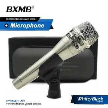  Высококачественный профессиональный динамический проводной микрофон KSM8 Микрофон KSM8N Супер-кардиоидный серебристый цвет для выступления на живом вокале