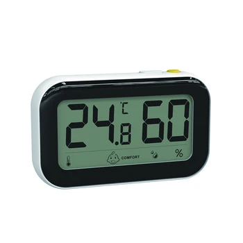  Высокоточный цифровой термометр Гигрометр Внутренняя бытовая температура Измеритель влажности Измеритель влажности для дома Спальни Детские комнаты