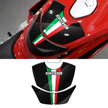 Для Ducati 999 2003-2006 Carbon Look 3D Смола Мотоцикл Бензобак Накладки Защитные Наклейки