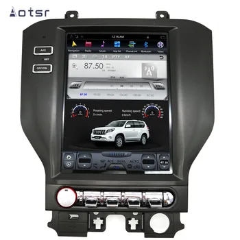 Для Ford Mustang 2015 - 2019 Tesla IPS Экран Android Авто Авто Авто GPS Навигация PX6 Мультимедийный плеер Carplay Stereo
