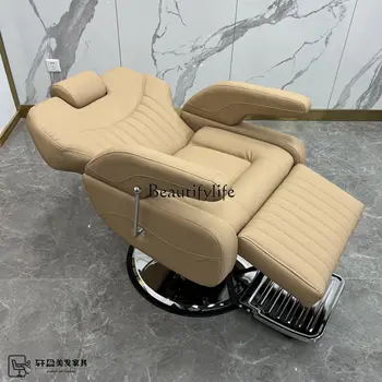 Для парикмахерской Опустите парикмахерское кресло Кресло для стрижки волос Физиотерапия Лифтинг парикмахерского салона