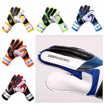  Износостойкие футбольные перчатки Противоскользящие отличные футбольные тренировочные перчатки Толстые латексные нескользящие вратарские тренировочные перчатки