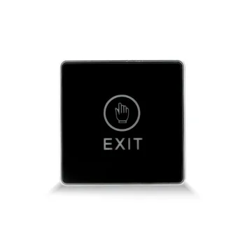 Кнопка выхода с сенсорным нажатием Кнопка разблокировки двери Eixt для системы контроля доступа, подходящей для защиты дома