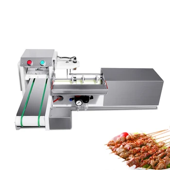  Коммерческая полностью автоматическая машина для шашлыка из мяса, полностью автоматическая многофункциональная машина для приготовления шашлыка из баранины