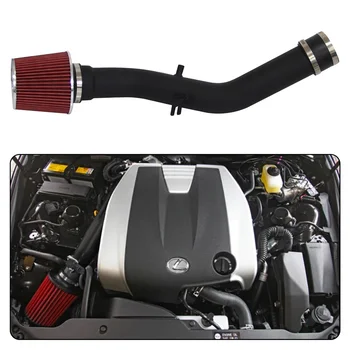 Комплект впускных труб холодного воздуха и воздушный фильтр подходят для двигателя Lexus IS250 2.5L 2006-2013 IS350 3.5L 2006-2011 V6