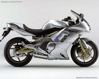Комплект гоночного обтекателя для Kawasaki ER-6F 06 07 08 Обвес 2006 2007 2008 ER 6F Ninja 650 Обтекатель мотоцикла (литье под давлением)