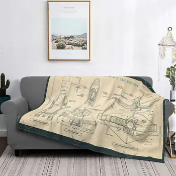 Космический телескоп Джеймса Уэбба Пергаментное одеяло Покрывало Кровать Плед Кровать Плед Чехол Диван Одеяло для пикника Плед И Одеяло
