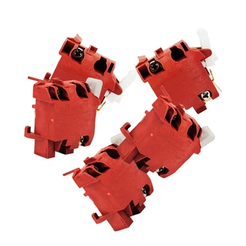  Красный переключатель триггерной кнопки для угловой шлифовальной машины GWS7-125, аксессуары для электроинструментов 5 шт