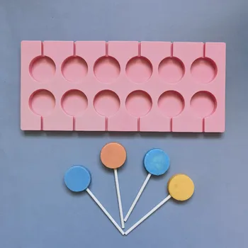 Круглые силиконовые формы для леденцов Формы для желе и конфет Форма для торта Разнообразные формы Форма для украшения торта Силиконовая форма для выпечки