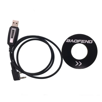 Легкий USB-кабель для программирования BaoFeng UV5R/888s Walkie K Connector Wire