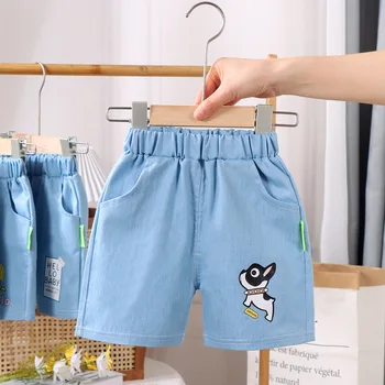 летние детские шорты хлопковые брюки для мальчиков и девочек брендовые шорты для малышей трусики детские пляжные короткие спортивные штаны детская одежда