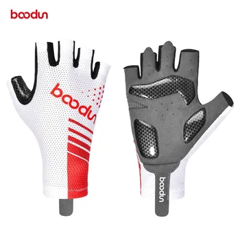 Летние мужские и женские перчатки для шоссейного велосипеда Велосипедные перчатки Противоскользящий противоскользящий гель Мягкие велосипедные рукавицы Гоночные перчатки