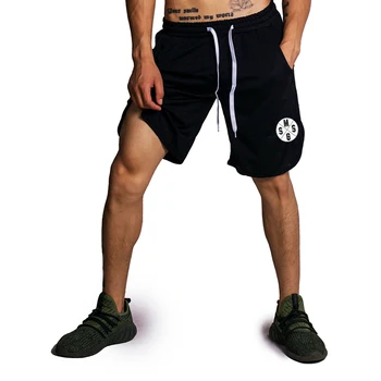 Летние тонкие свободные спортивные брюки Мужские быстросохнущие повседневные фитнес-шорты