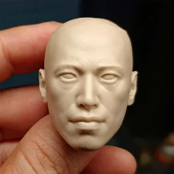  Масштаб 1/6 Рой Чунг Неокрашенная модель головы Скульптура для 12 ''Фигур DIY Аксессуары