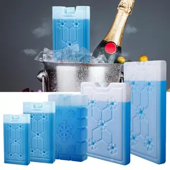 Многоразовая сумка для льда Холодильник для кемпинга для пикника Сумка-холодильник для хранения свежих продуктов Портативная сумка для ланча с ледяными блоками Морозильная камера на открытом воздухе