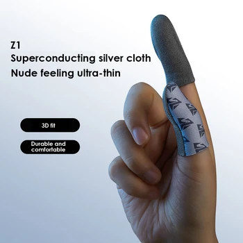  Модернизированные игровые перчатки для пальцев с коробкой дышащие кончики пальцев для мобильных игр PUBG Ультратонкие аксессуары для игр с рукавом для пальцев