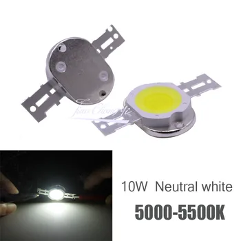  Мощный светодиодный чип 10 Вт Нейтральный белый 4000k 5000-5500k Бусины освещения 9-12 В 1050 мА Интегрированная матричная лампа COB Lamp