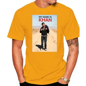 Мужская футболка Меня зовут Хан Хинди Старый фильм футболка футболка Женская футболка