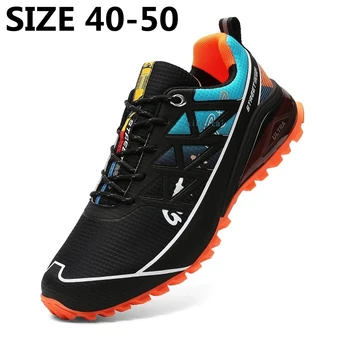Мужские кроссовки на открытом воздухе Легкие нескользящие кроссовки для бега по пересеченной местности для мужчин Водонепроницаемая спортивная обувь Дышащая беговая обувь