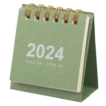 Настольный календарь на 2024 год Настольный календарь Ежемесячный календарь Небольшой настольный календарь Календарь в простом стиле