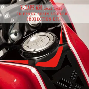 НОВИНКА 2023 X Cape 650 Наклейка Мотоцикл 3D Эпоксидная смола Наклейка Защитный комплект для Moto Morini X-CAPE 650 2022 2023