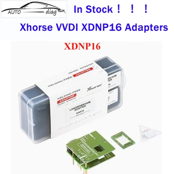 Новинка в наличии!Xhorse VVDI XDNP16 Адаптеры для набора KVM Lan-d Rov-er Работа с MINI PROG и KEY TOOL PLUS Инструмент программирования ключей