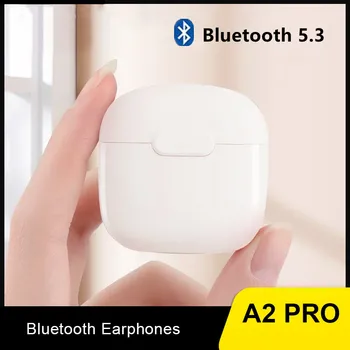 НОВЫЕ A2pro True Wireless Bluetooth Macaron Headphones V5.3 Сверхдлительное время автономной работы и стереофоническая игровая спортивная гарнитура с низкой задержкой