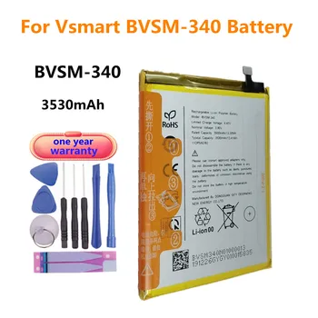 Новый аккумулятор BVSM 340 емкостью 3530 мАч для аккумуляторных батарей VSMART BVSM-340 BVSM340 Bateria Быстрая доставка + номер отслеживания
