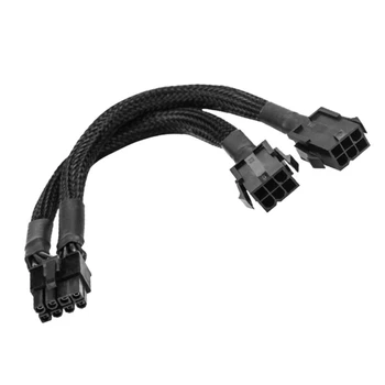 Новый кабель 18AWG с 6-контактным на 8-контактный Добавлены два порта PCI-Express с 2 6-контактными и 8-контактными
