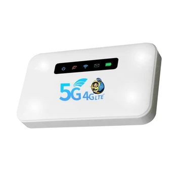  Новый мобильный Wi-Fi маршрутизатор 4G CAT4 150 Мбит/с LAN+RJ45 4G Lte Беспроводной портативный мини-карманный светодиодный Wi-Fi маршрутизатор со слотом для SIM-карты
